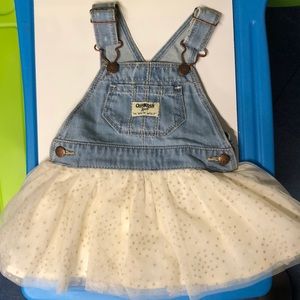 Oshkosh Denim Overall Skirt